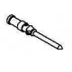 Silver plated contacts male wire gauge 0,5mm²